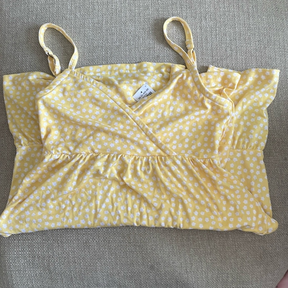 Hollister Women’s Flower Yellow Dress
